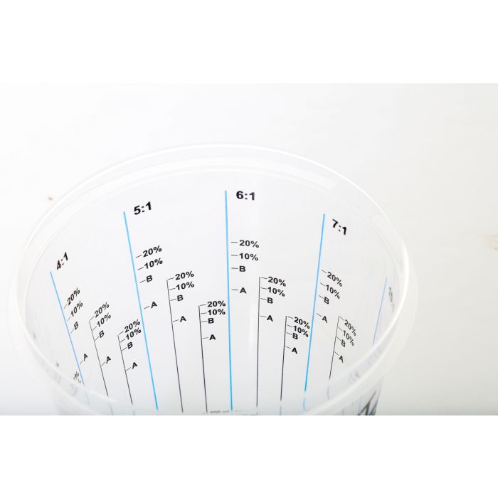 Plastic Paint Mixing Cup 1400ml - Image 2