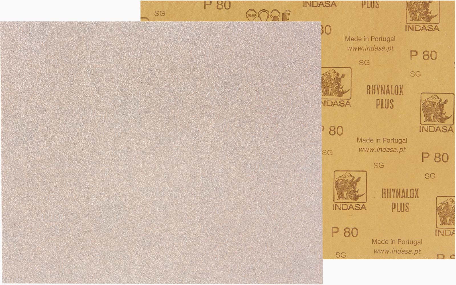 Rhynalox Plus Production Paper 230x280mm Pack 50 - Image 2